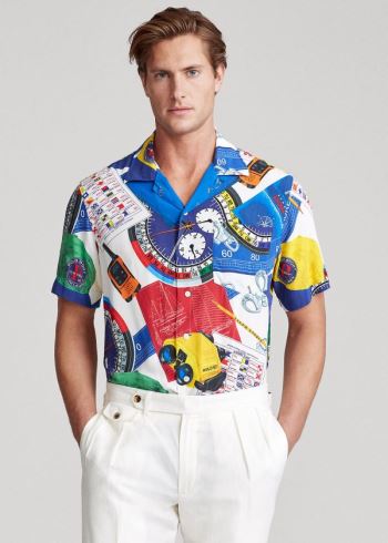 Ralph Lauren The Nautical Závodní Camp Shirt Viacfarebný | EtN3YIjA