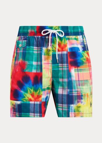 Ralph Lauren Tie-Dye Madras Swim Trunk Viacfarebný | hyEeZOWH