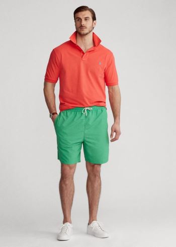 Ralph Lauren Traveler Swim Trunk Zelene | d6jyHcIN