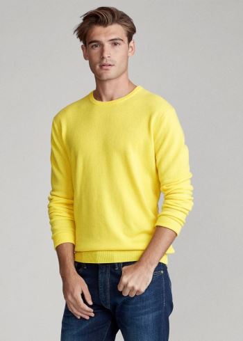 Ralph Lauren Washable Cashmere Svetrové Žluté | 7tsVWTCV