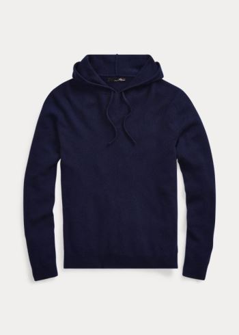 Ralph Lauren Washable Cashmere Svetrové Tmavě Blankyt | j9DPJ23n