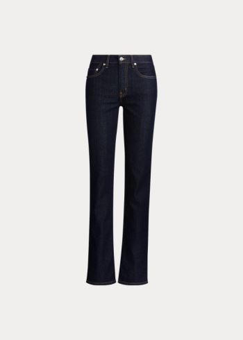 Ralph Lauren Western Straight-Leg Jean Tmavě Blankyt Blankyt Světle Modré | w2gsU6AN