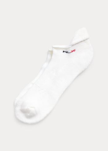 Ralph Lauren Wool-Blend Low-Cut Socks Bílé | sB48NHc2