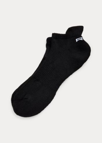 Ralph Lauren Wool-Blend Low-Cut Socks Černé | Nv7MEART